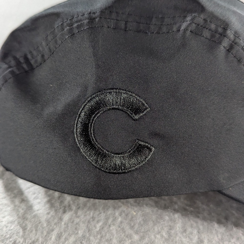 New Era Unisex Chicago Cubs 5-Panel Camper Hat OSFM Black Gray Logo Tape MLB - Picture 6 of 10